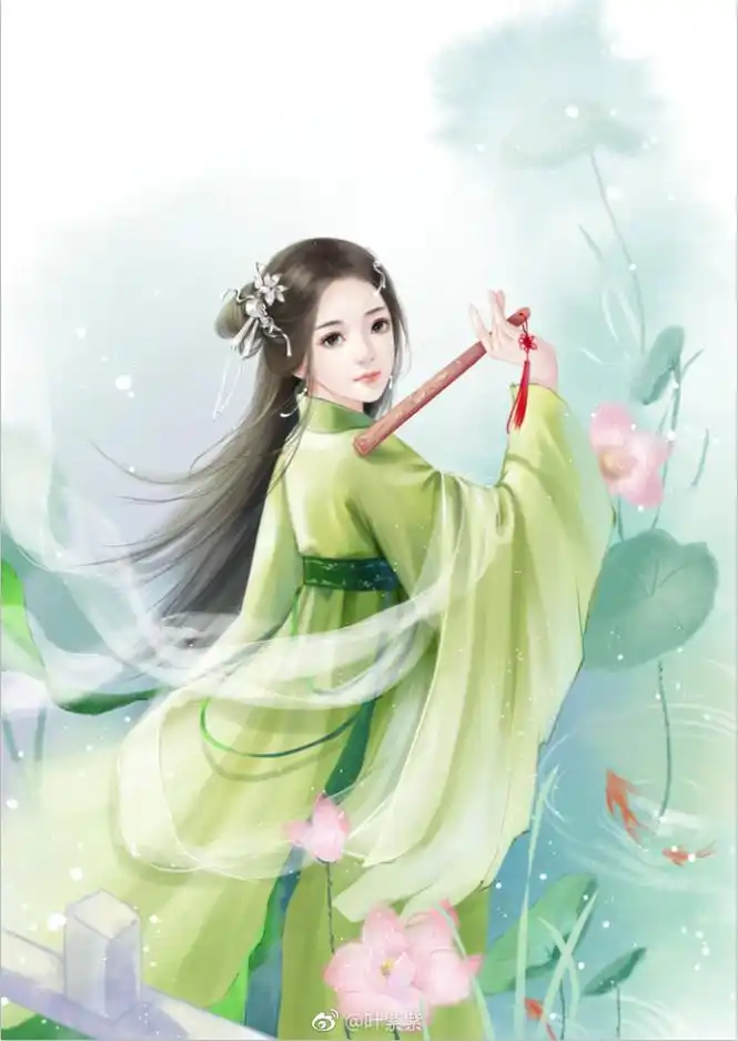 古风美人 古风封面底图