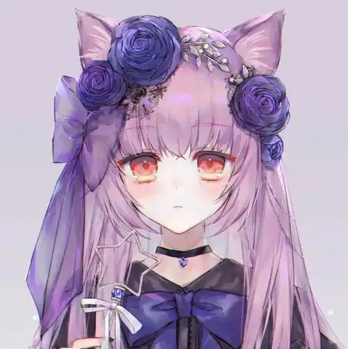 女生动漫头像 高颜值_侵权_来自_网络