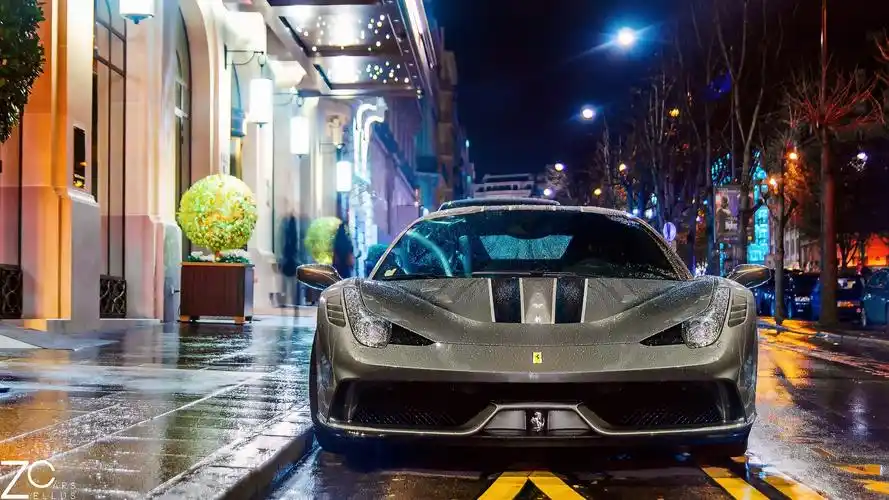 法国的巴黎夜景法拉利桌面壁纸壁纸