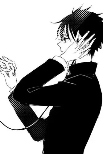 动漫 男头 动漫 二次元 漫头 黑白 二次元少年动漫壁纸 杂图 p站 二