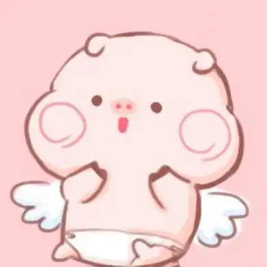 超甜可爱情侣头像猪猪超萌可爱猪猪情侣头像一对高清卡通图片