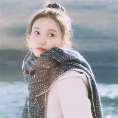 网图女生头像甜美丸子头微信头像女丸子头可爱