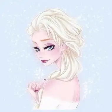 冰雪奇缘艾莎头像