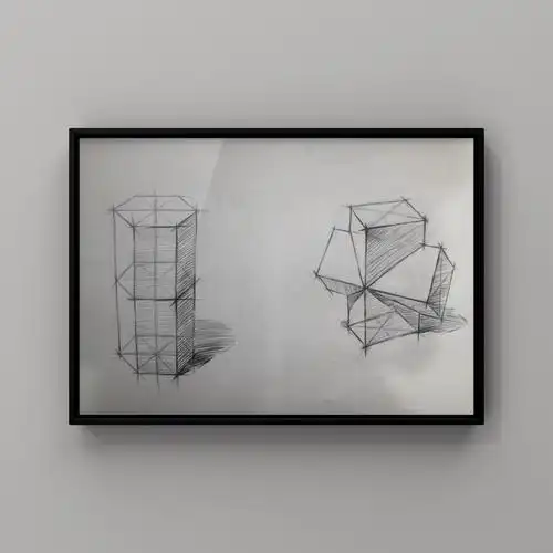 索宁艺术暑期素描班———《几何结构素描》