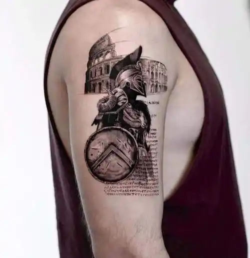 精致小清新纹身图案微雕纹身图案