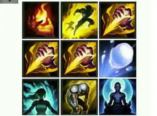 lol召唤师技能内涵图, 大佬制作出符文内涵图, 只有老司机能看懂