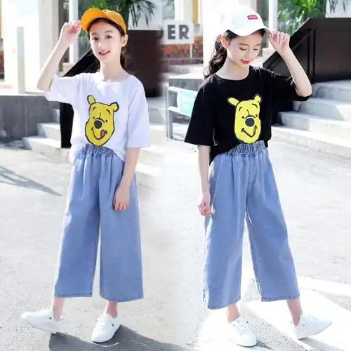 闺蜜套装姐妹装女童12岁童装网红儿童夏装洋气 2022年潮夏季时尚