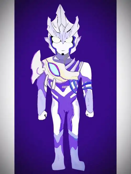 浮瑟迪奥特曼卡通画