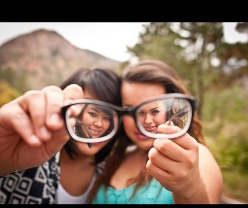 创意合照这么拍!(组图)