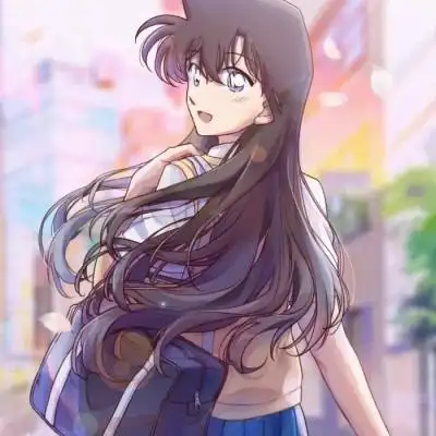 高清优质的名侦探柯南毛利兰女生头像超清图片