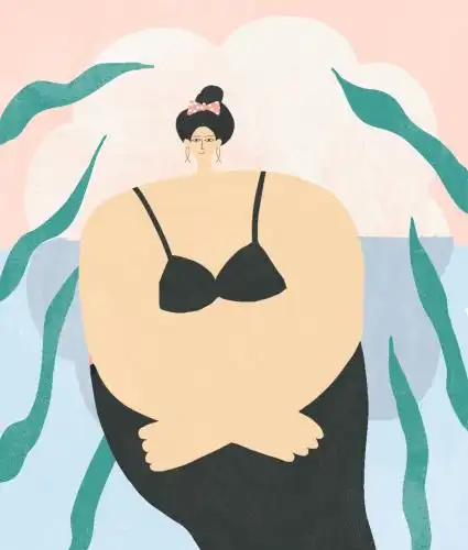 胖胖的可爱女生 胖女生