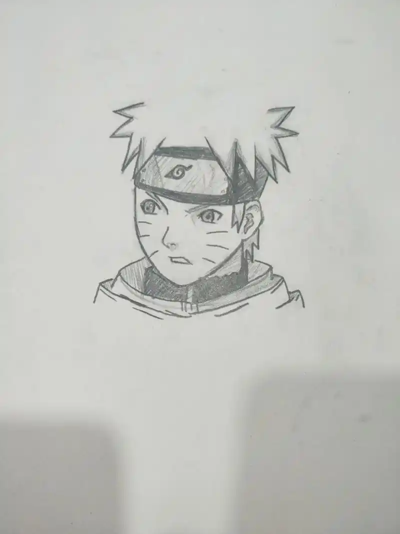 教你画超简单漩涡鸣人 你们要的漩涡鸣人来了!