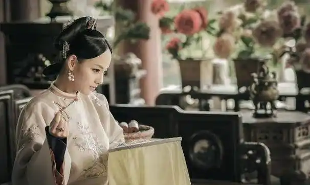 《延禧攻略》中的反派,才貌出众,死后画像却被藏于美国博物馆_顺嫔_乾