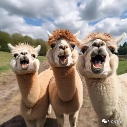 笑容是世界上最美丽的语言,今天,我们将与大家分享12张满脸笑容的羊驼