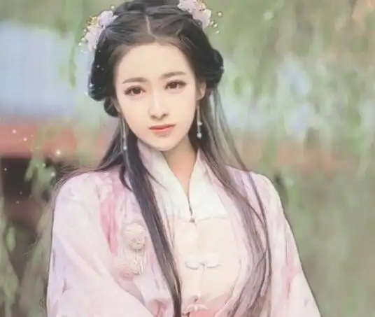 古装神仙姐姐的公主发型扎发