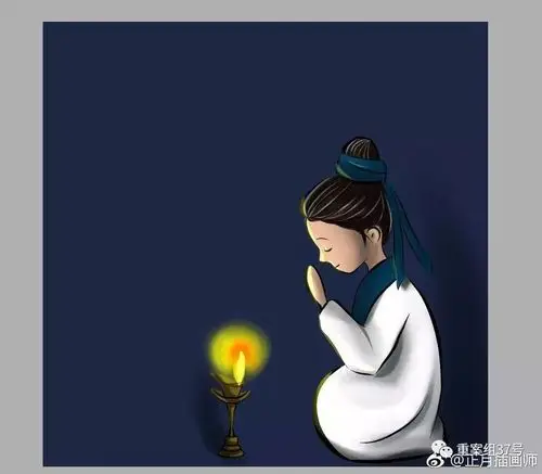 转发地藏菩萨图祈福原创者否认保佑妈妈寓意