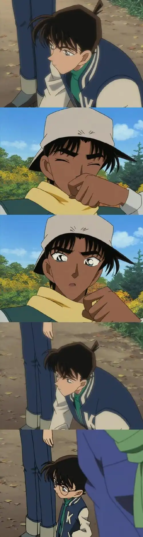 服部平次的"工藤"滤镜,真苏啊