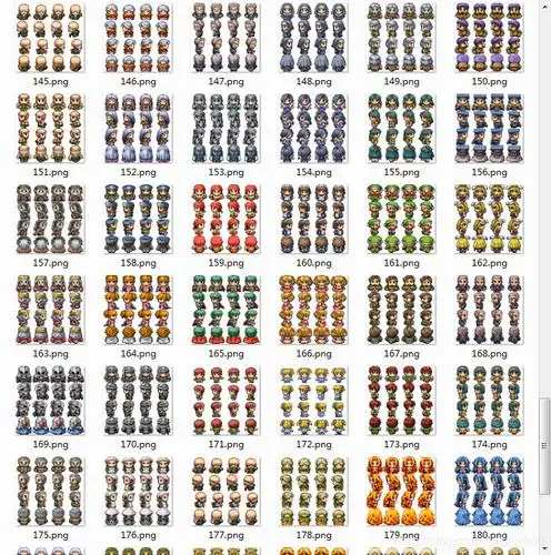 2000套像素rpg角色四向行走图_rpg人物行走图素材-csdn博客