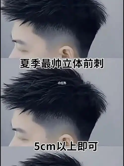 2022年最火男士立体短发飞机头摩根烫