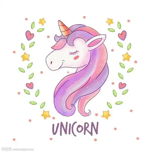 独角兽设计图__卡通设计_广告设计_设计图库_昵图网nipic.com