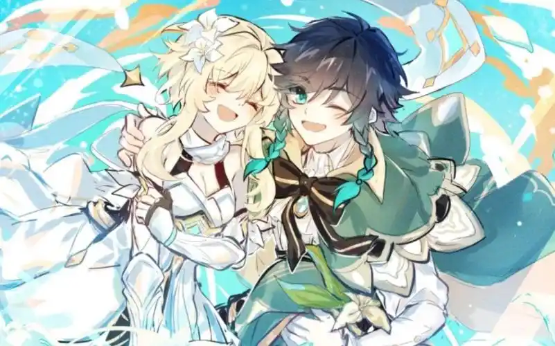 【原神/温荧】温荧剪辑!走过路过不要错过!(?