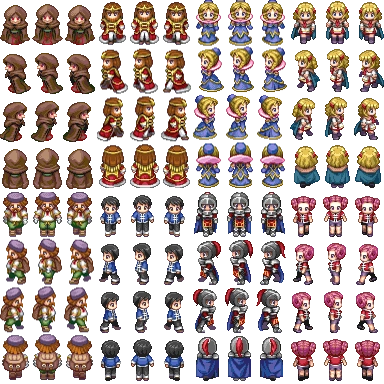 rpgvx版rpgxp行走图