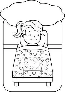 做梦卡通图片-做梦卡通素材-做梦卡通插画-摄图新视界