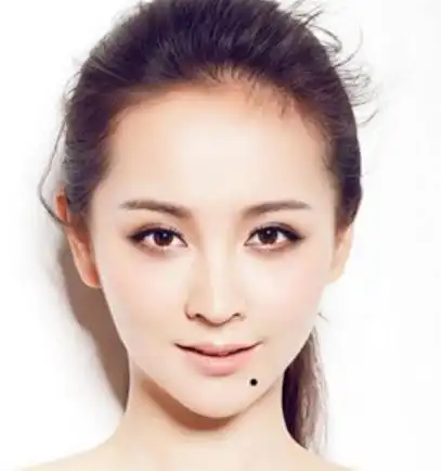 美人痣图片高清大图-528时尚网