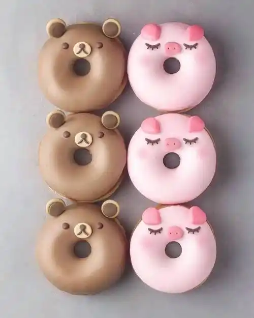 吃了这款甜甜圈才知道以前吃的都白吃了治愈你的心