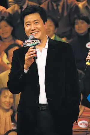 赵宝刚在节目录制现场