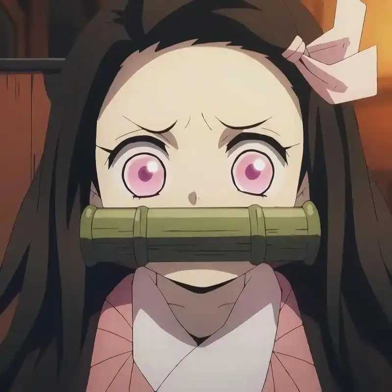 祢豆子最后变回了人#动漫头像 #鬼灭之刃 #祢豆子 - 抖音