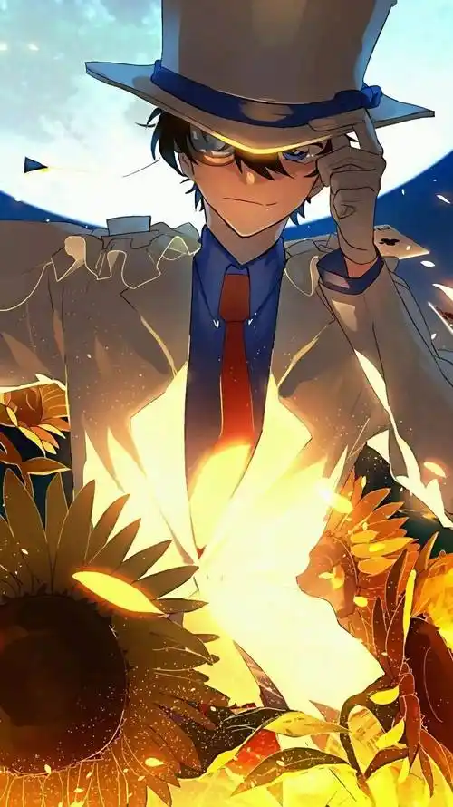 名侦探柯南:怪盗基德,帅就一个字?