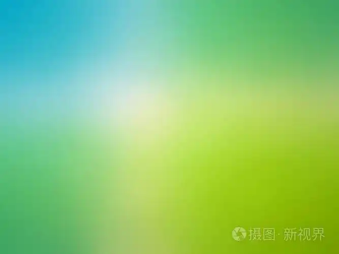抽象渐变蓝色绿色模糊背景