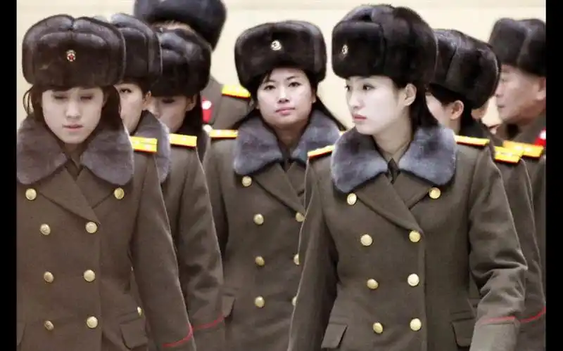 那些年看过的朝鲜女兵