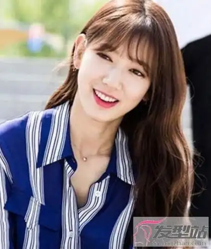 朴信惠空气刘海发型