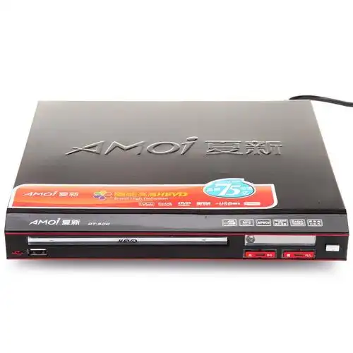 夏新(amoi) dt-500 dvd播放机 (黑色) 自营