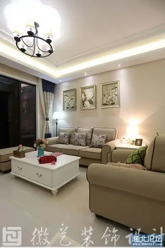 105平小清新现代简约经济实用现代三房