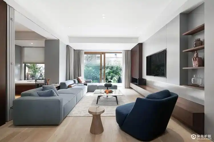 180m²现代简约风格装修效果图-房屋装修套图-保驾护航装修网