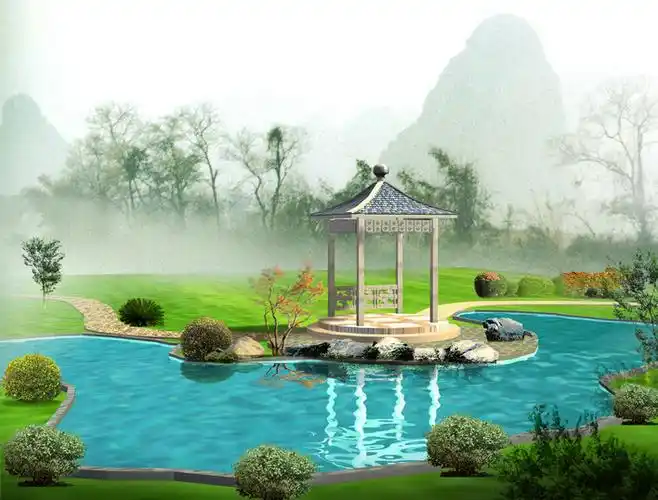 水景观效果图