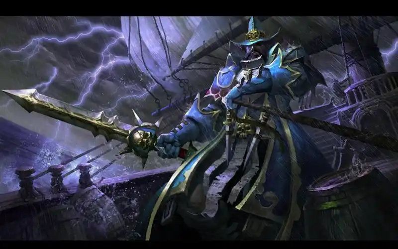 (dota2)sumail 臂章大晕的昆卡船长