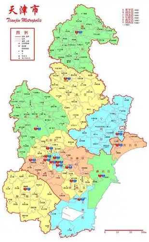 天津地图