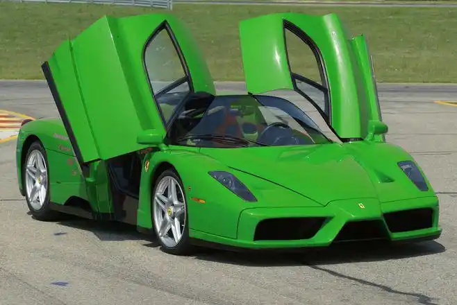 a green million dollar car!
