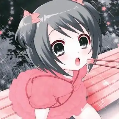 卡通女生头像仙气可爱呆萌图片