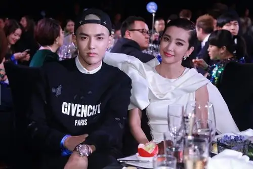 吴亦凡,李冰冰(来源:网易娱乐)