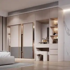 00实木板衣柜家用卧室原木色组装大柜子组合成品2021年新款现代简约