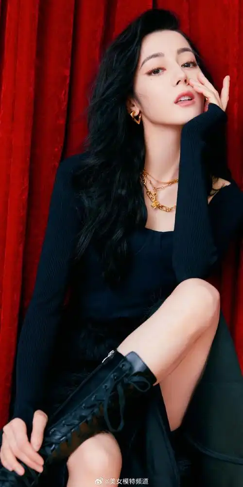 热巴黑纱梦美人