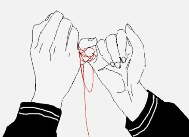 心理测试:选一个你最喜欢的手绘情侣牵手,测你能为爱付出多少?