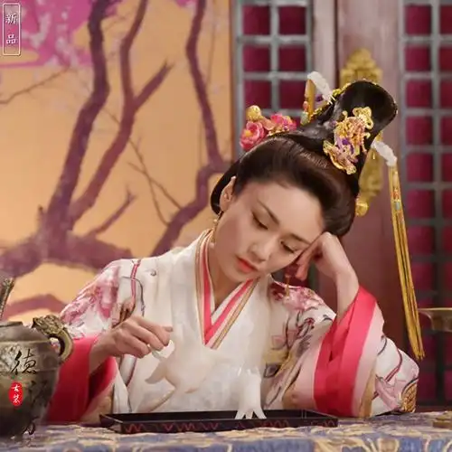 影视古装思美人刘芸郑袖同款汉朝妃子美人仙女女服民族服装