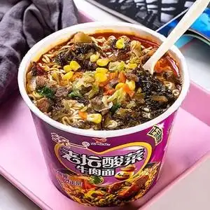 北好劲道方便面统一来一桶老坛酸菜方便面桶装好劲道红烧牛肉多规