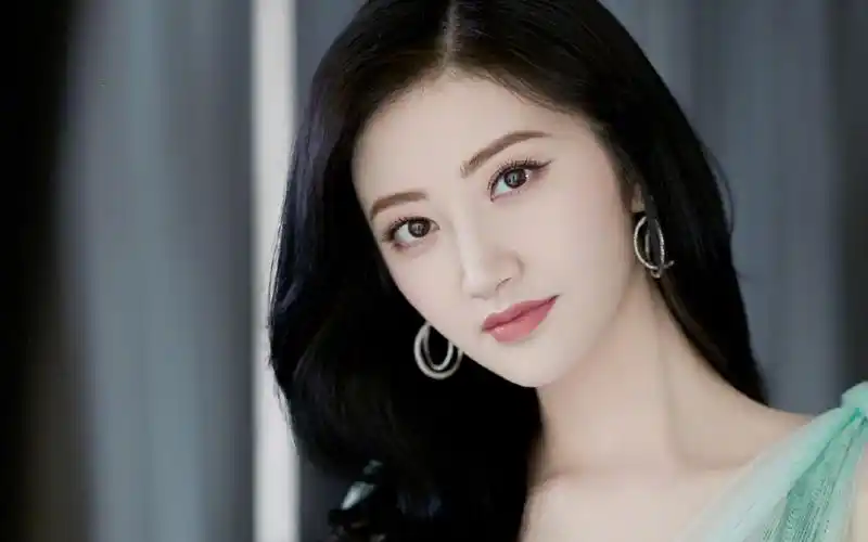 景甜清新性感写真桌面壁纸